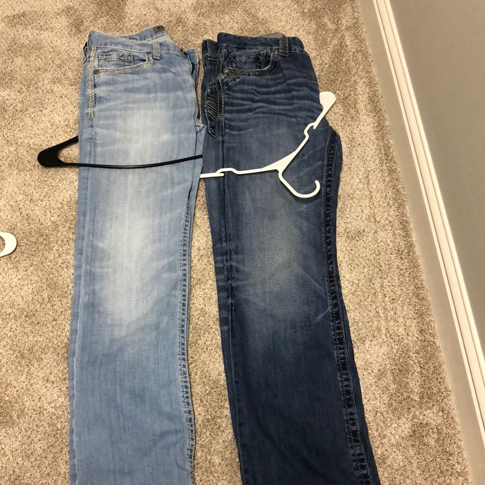 Buckle jeans
